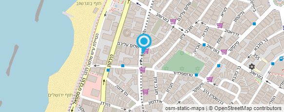 מפת הגעה אל אופטיקה מיכאלי נ.ס