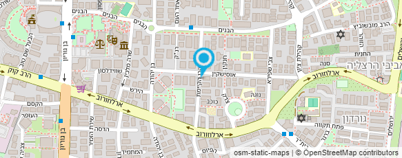 מפת הגעה אל וגינסקי שמואל