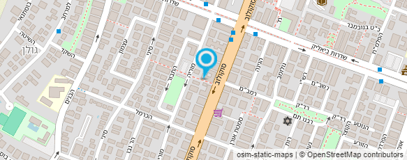 מפת הגעה אל "הכפר הירוק" ע"ש לוי אשכול בע"מ