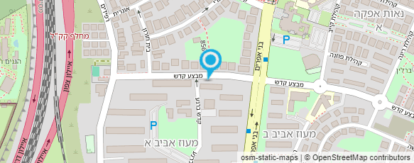 מפת הגעה אל המעדניה מעוז אביב