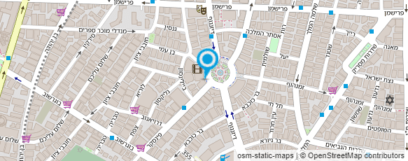 מפת הגעה אל Super כיכר דיזינגוף