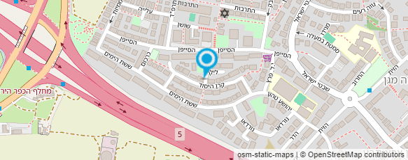 מפת הגעה אל בן משה נעמה