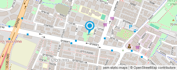 מפת הגעה אל סגל תעשיות רהיטים בע"מ