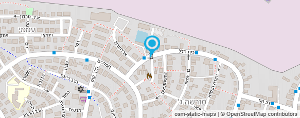 מפת הגעה אל מספרת נעים ובניו