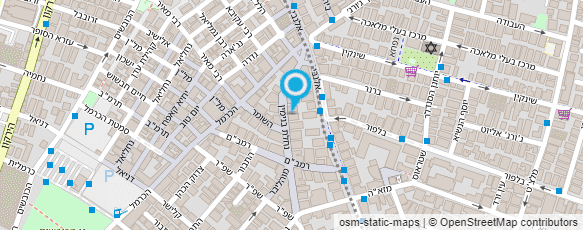 מפת הגעה אל טקסטיל עזורי  חן-דוריס