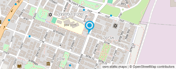 מפת הגעה אל קונסרבטוריון רמת השרון