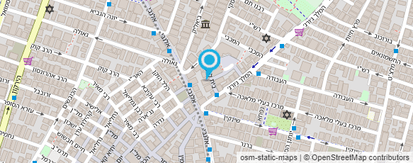 מפת הגעה אל אופנת אסף