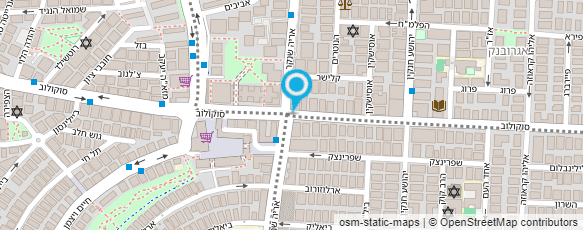 מפת הגעה אל כלי בית שנקר