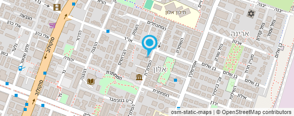 מפת הגעה אל שעשוע חסון רנה