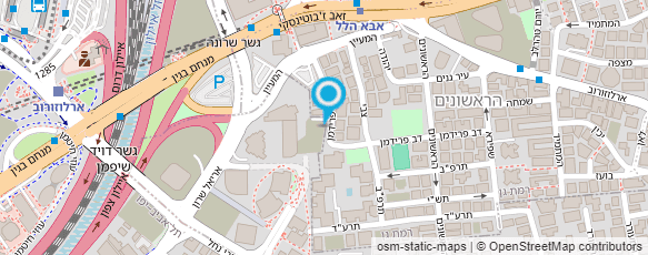 מפת הגעה אל אוזן מרדכי