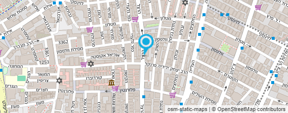 מפת הגעה אל שאול שכטר בדי ריפוד בע"מ