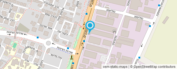 מפת הגעה אל המועצה ליצור ולשיווק בקר וצאן לבשר