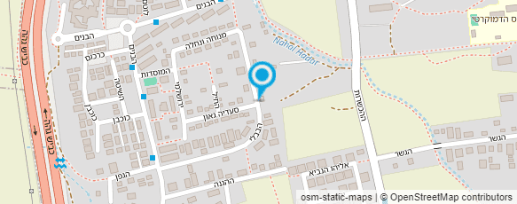 מפת הגעה אל דודו - מורה לנהיגה מפת הגעה אל דודו - מורה לנהיגה