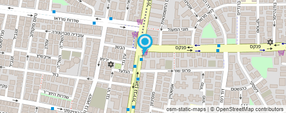 מפת הגעה אל שטרן אליעזר (תהילה)