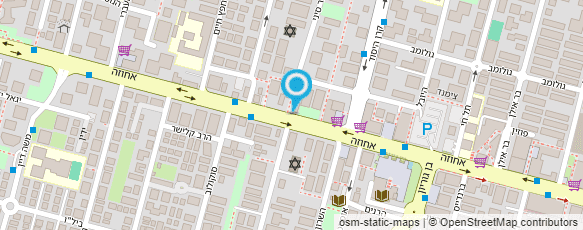 מפת הגעה אל הלבשת פנינה