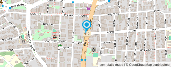 מפת הגעה אל אושרה אופנת נשים