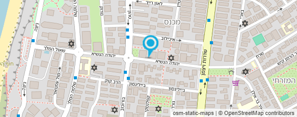 מפת הגעה אל בית ישראל מסורתי