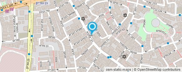 מפת הגעה אל ב.מ.קסם בע"מ