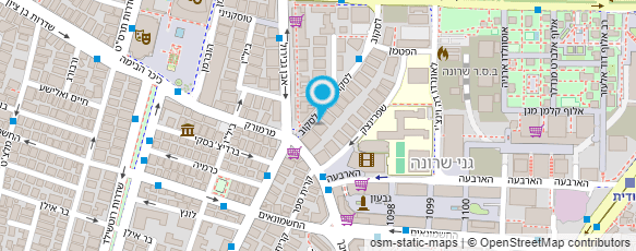 מפת הגעה אל יוכל נתן