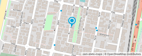 מפת הגעה אל ד"ר שילר רחל