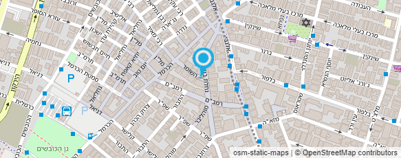 מפת הגעה אל בוטיק אשר