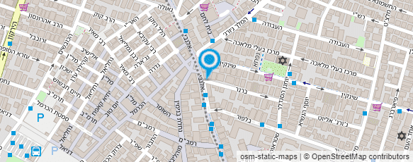 מפת הגעה אל מתנות שרה