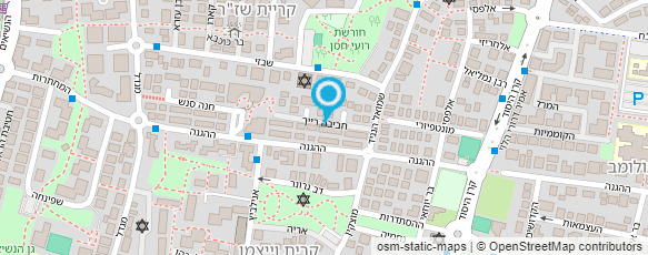 מפת הגעה אל אמבטיות זאב