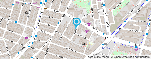 מפת הגעה אל בן-צבי מנחם