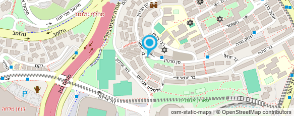 מפת הגעה אל ישיבת "אוהל יצחק"