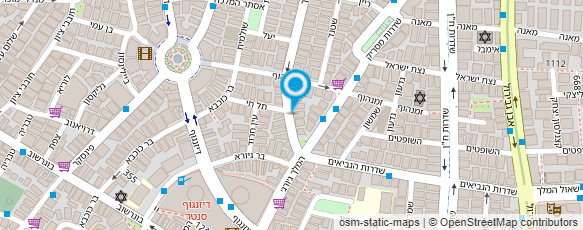 מפת הגעה אל עו"ד ונוטריון גבאי בנימין