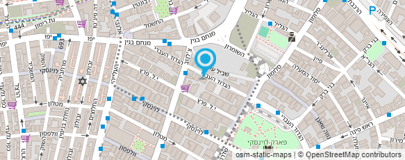 מפת הגעה אל מזנון חנן