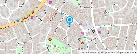 מפת הגעה אל עו"ד ונוטריון מוריה שמואל