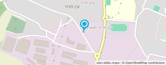 מפת הגעה אל אל"צ - מוסך אזורי גלבוע