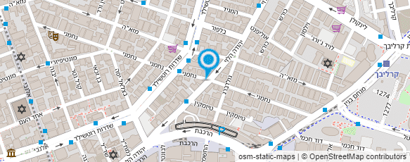 מפת הגעה אל "יהודה הלוי" בית מרקחת