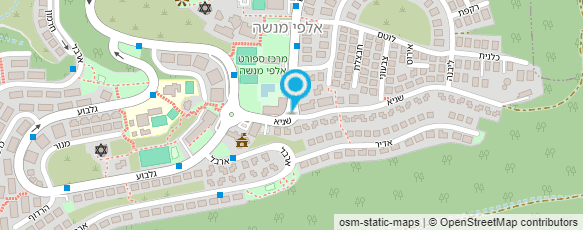 מפת הגעה אל מועדון ספורט אלפי מנשה