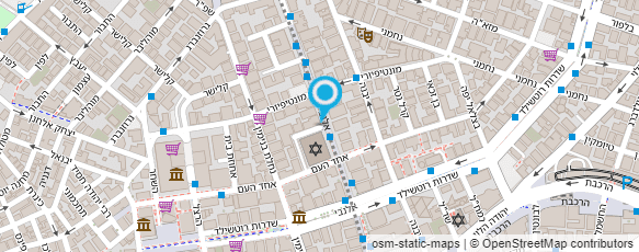 מפת הגעה אל כהן רחל