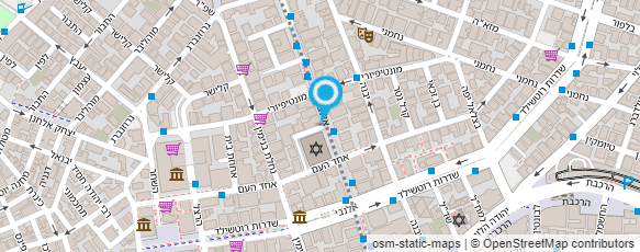 מפת הגעה אל לב עודד