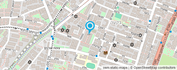 מפת הגעה אל ד"ר קורשייא ג'רר ולבנה