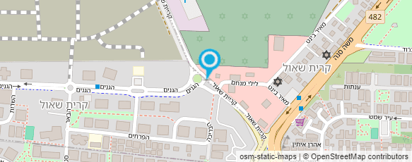 מפת הגעה אל גרינוולד - גזית ובנו בע"מ