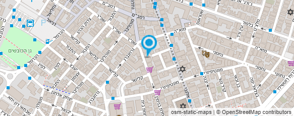 מפת הגעה אל סלון כרמלה-בדים לכלה