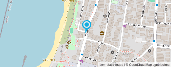 מפת הגעה אל פארק הים