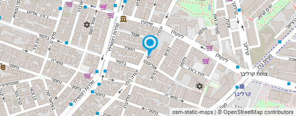 מפת הגעה אל קזז מנחם נוט'