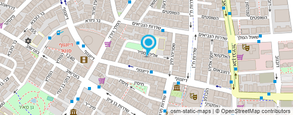 מפת הגעה אל ישראל דוד