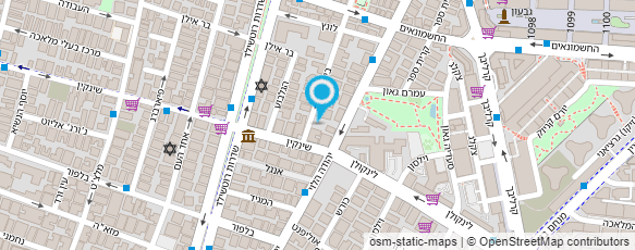 מפת הגעה אל הלוי הרב חיים דוד