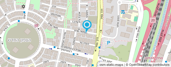 מפת הגעה אל נודלמן בינה מפת הגעה אל נודלמן בינה