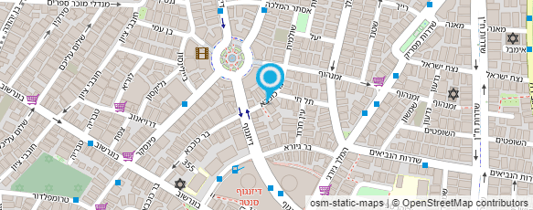 מפת הגעה אל לב העיר