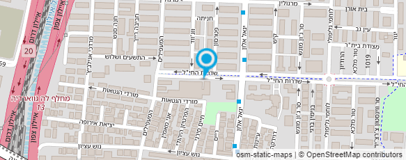 מפת הגעה אל יד אליהו