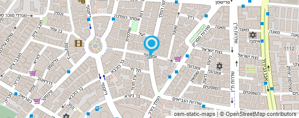 מפת הגעה אל האיגוד הארצי למסחר