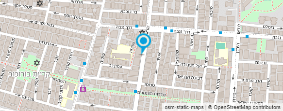 מפת הגעה אל ד"ר סרברניק אביגדור