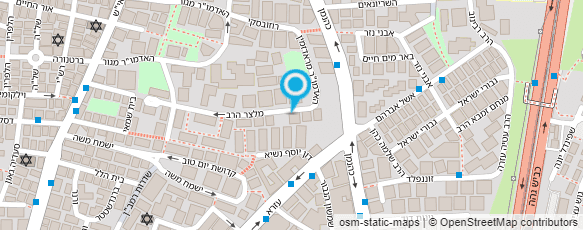 מפת הגעה אל ישיבת מאור ישראל דחסידי גור